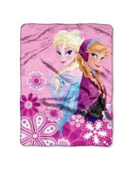 Disney Frozen Girl's Plush Throw 魔雪奇緣珊瑚絨被46"x60"