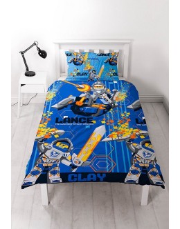 LEGO Nexo Knights "Power" Single Quilt Set 樂高帝國騎士單人被袋套裝
