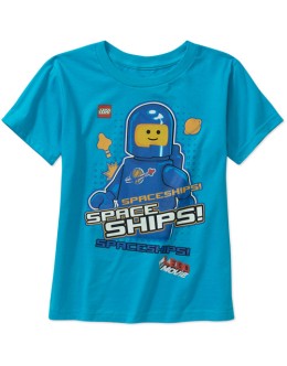 The LEGO Movie Boys Space Ships Graphic Tee