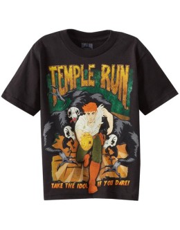 Temple Run Tee  Black